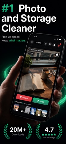CleanRoll: Swipe Photo Cleaner iPhone screenshot