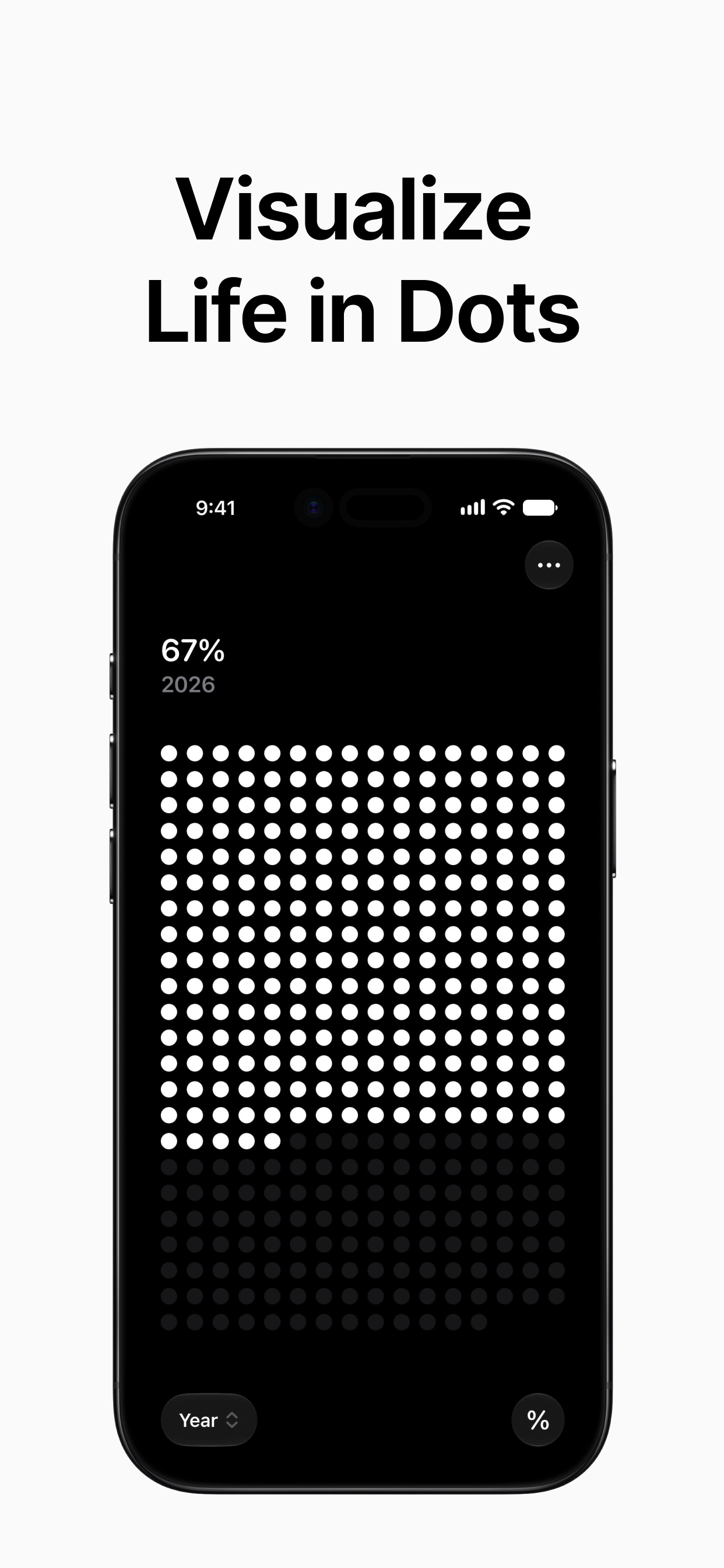 Life Dots: Visualize Time