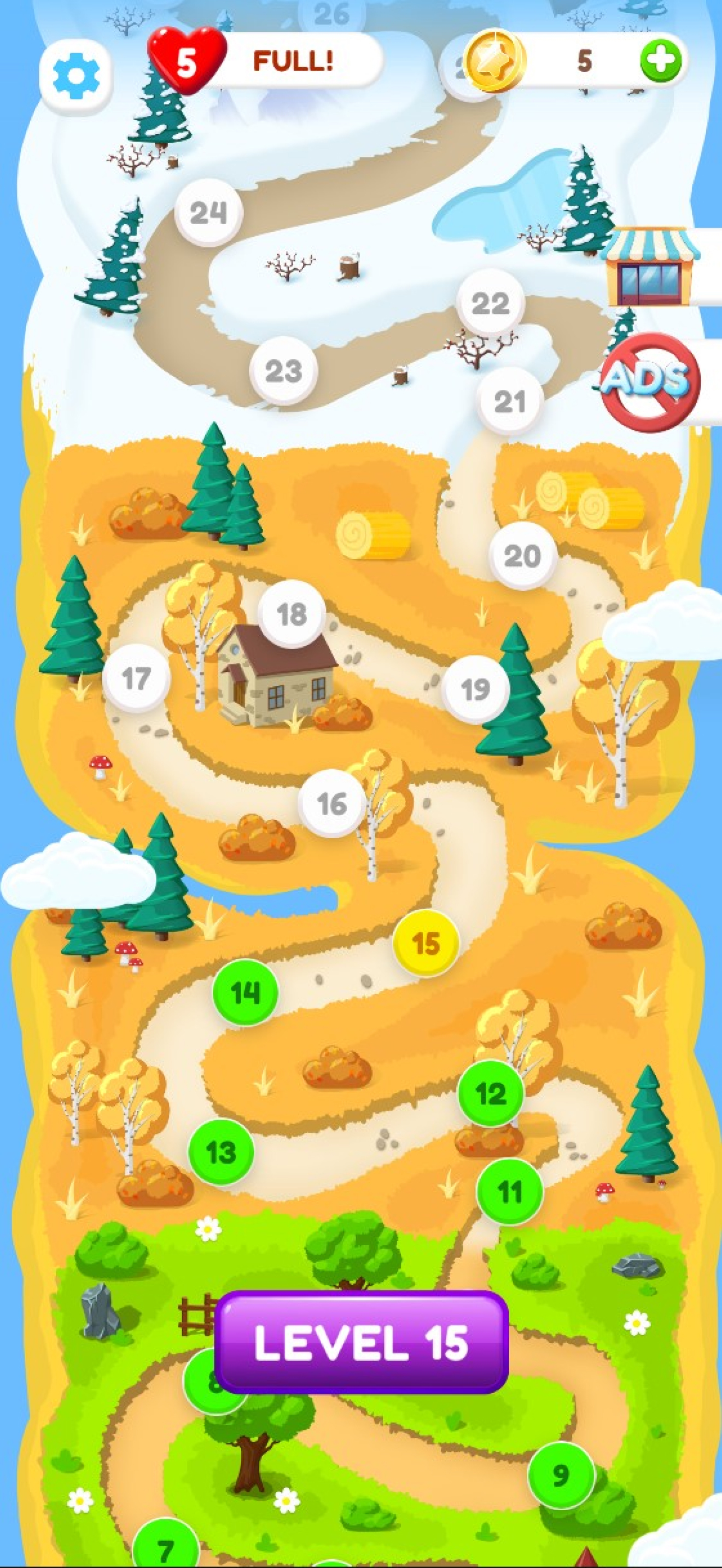 Fruit Mahjong Tiles