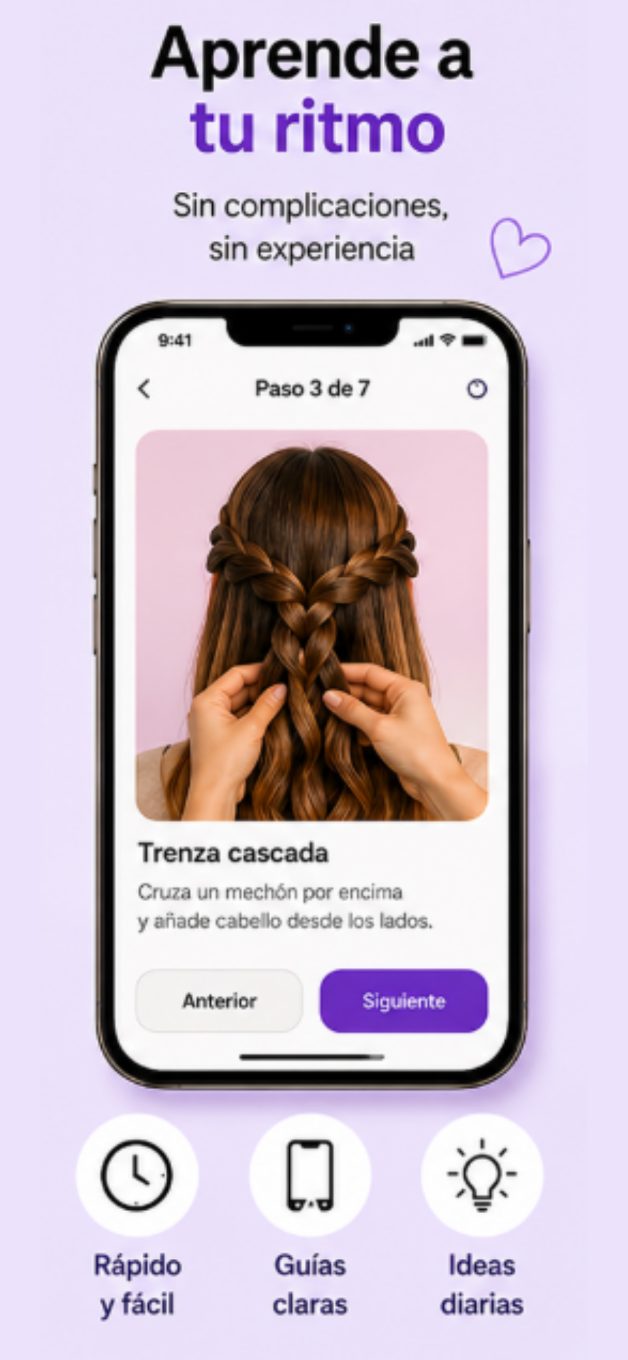 Peinados: Tutoriales & Vídeos