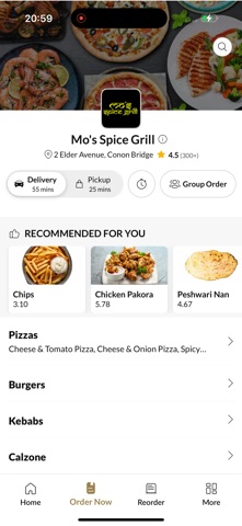 Mos Spice Grill screenshot