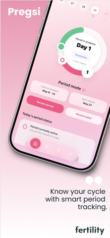 Pregsi – Pregnancy & Ovulation Screenshot 2 of 5