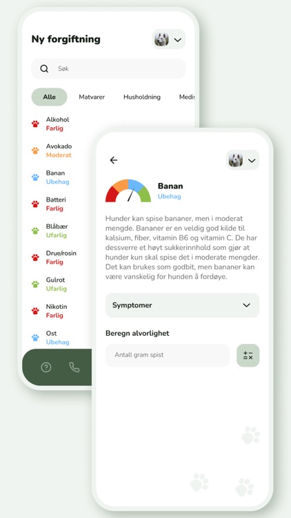 Feedo - Forgiftning hos dyr
