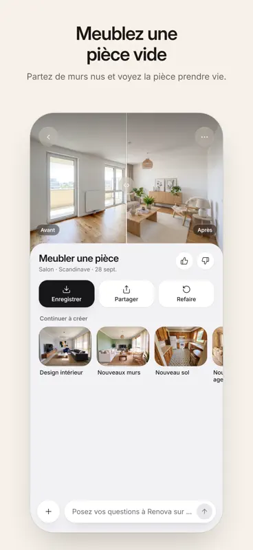 Renova : Déco intérieure IA screenshot 7 of 8