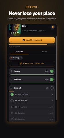 ShowMe – TV Tracker Screenshot 2 of 5
