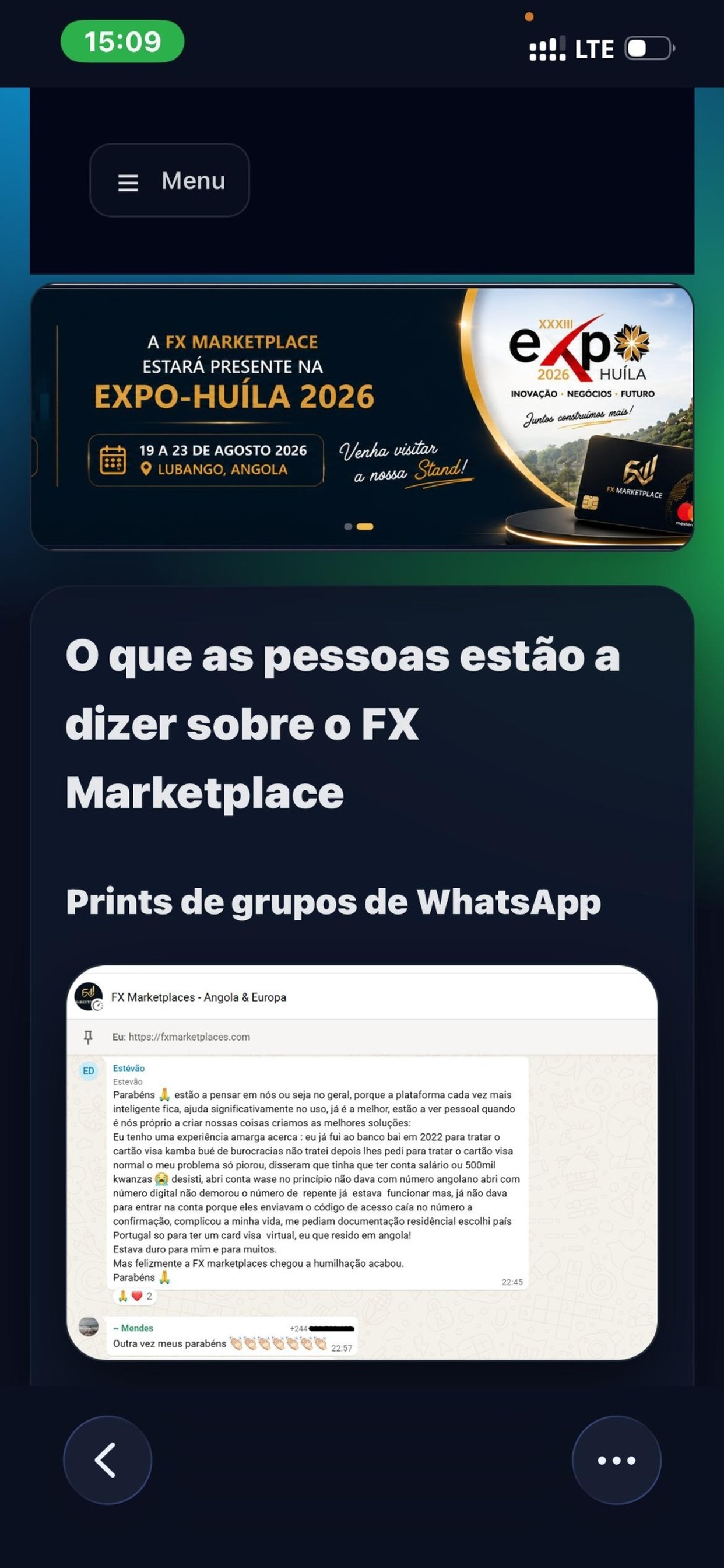 FX MARKETPLACE screenshot 4