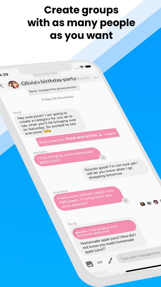 #6. Ayo | smart way of messaging (iOS) By: Enzo Firmino