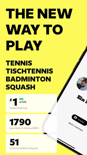 Sportbench: play Tennis & more screenshot 1