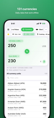 Equals – Unit Converter Screenshot 3 of 8