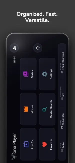 IPTV Viona Player screenshot 1
