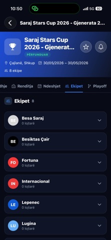 Futsal Pro - Tournaments iPhone screenshot