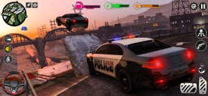 Police Car Chase Cop Game 3D screenshot #2 for iPhone