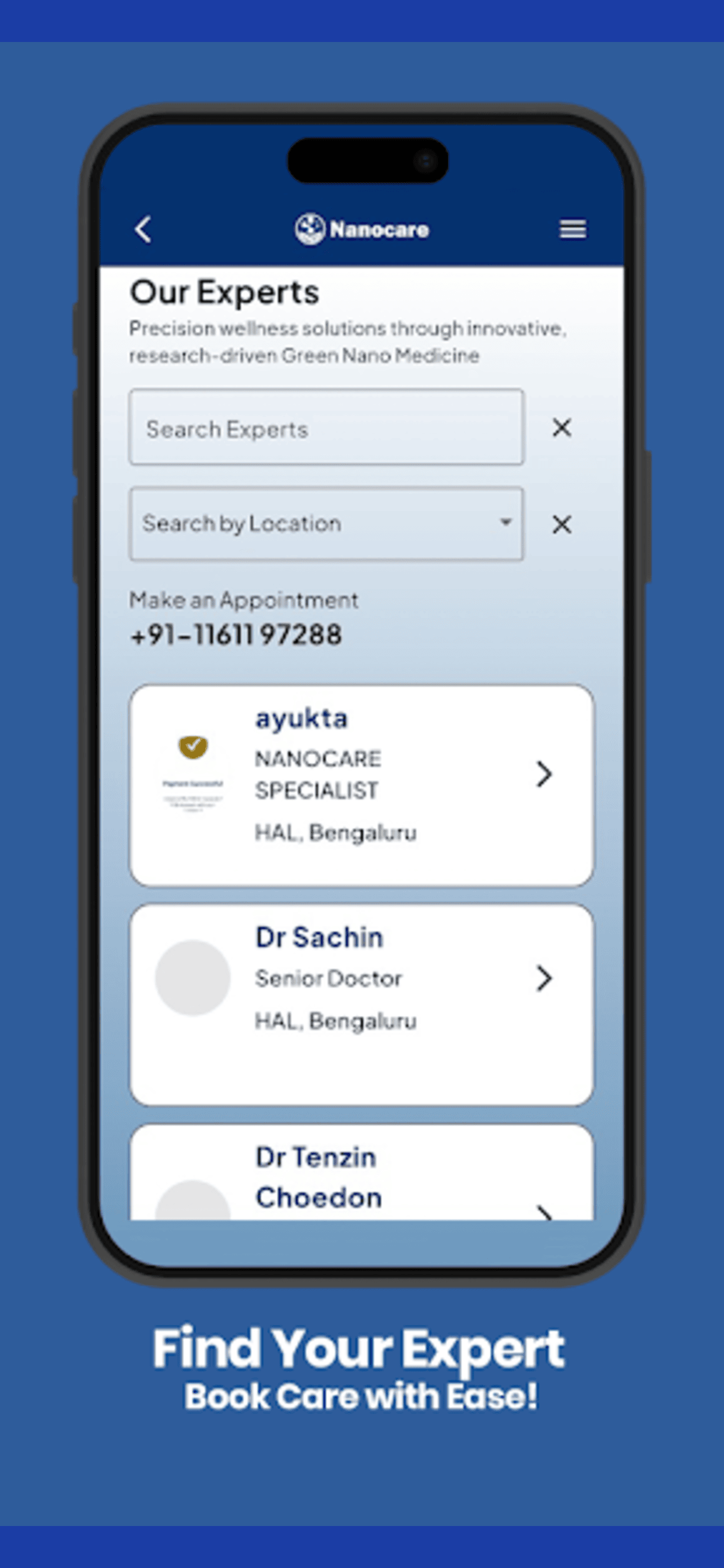 Nanocare Patient screenshot 3