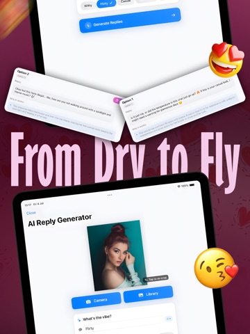 FlirtAssist - AI Love Wingman iPad screenshot