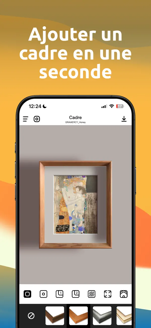 Screenshot #1 pour FrameX : Cadrez l’art & photos