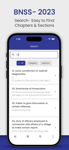 BNSS ACT 2023 – CRPC Converter iPhone screenshot