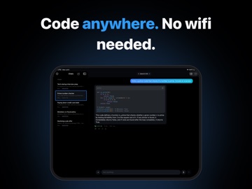 Loci - Private, Local AI iPad screenshot