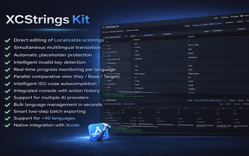 #1. XCStrings Kit (macOS) Göre: Glenil Puca
