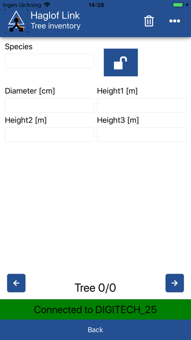 Haglof Link Screenshot
