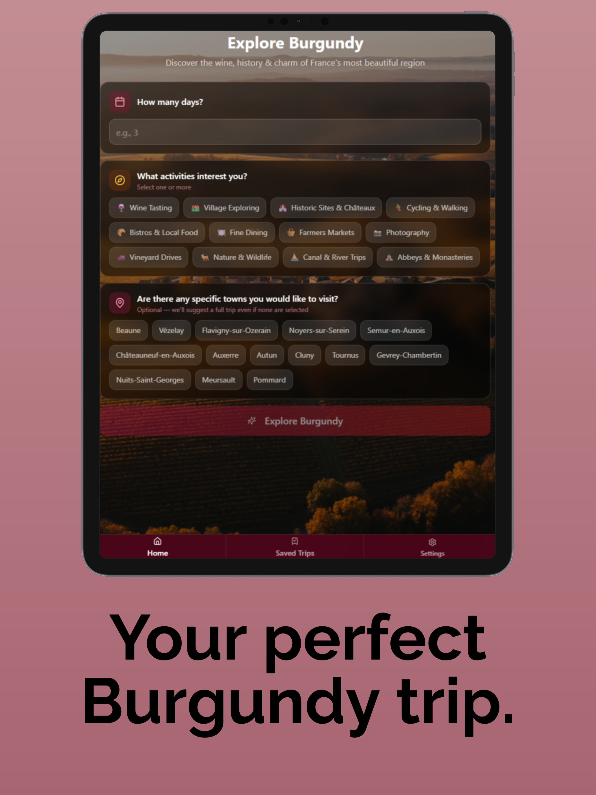 Burgundy Guide - Trip Planner screenshot 6