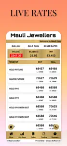 Mauli Jewellers screenshot #1 for iPhone