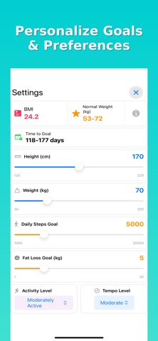 Step Counter: Walk, Cycle, Run iPhone screenshot