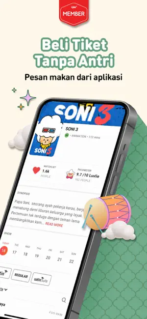 CGV CINEMAS INDONESIA iPhone screenshot 5