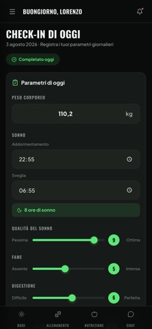 Lorenzo Fabbian Coaching iPhone screenshot