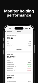 Dividend Tracker - Plainzer screenshot
