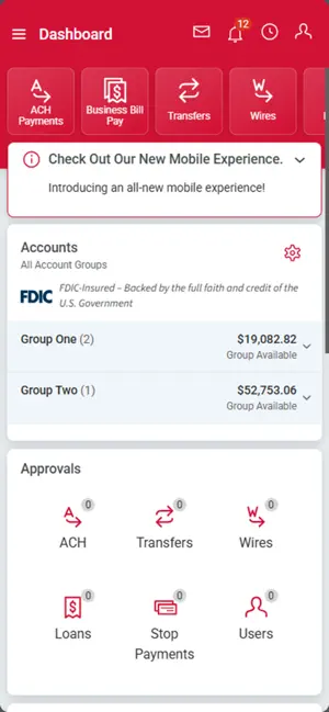 First Oklahoma Treasury Mgmt screenshot 1