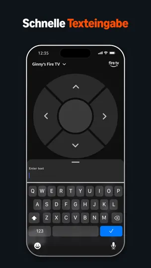 Screenshot von Amazon Fire TV auf dem iPhone 7
