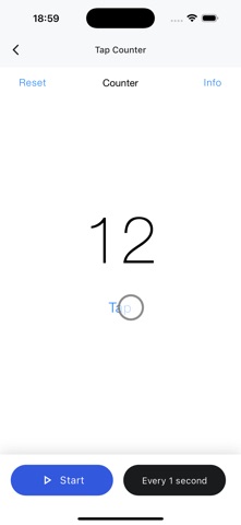 Auto Clicker - Automatic Tap ∞ iPhone screenshot