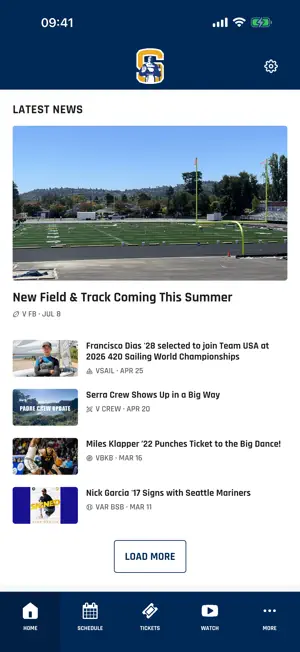 Serra Athletics screenshot 1