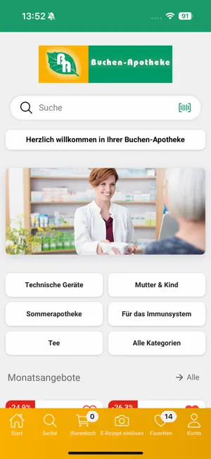 Buchen Apotheke Lohr screenshot 1