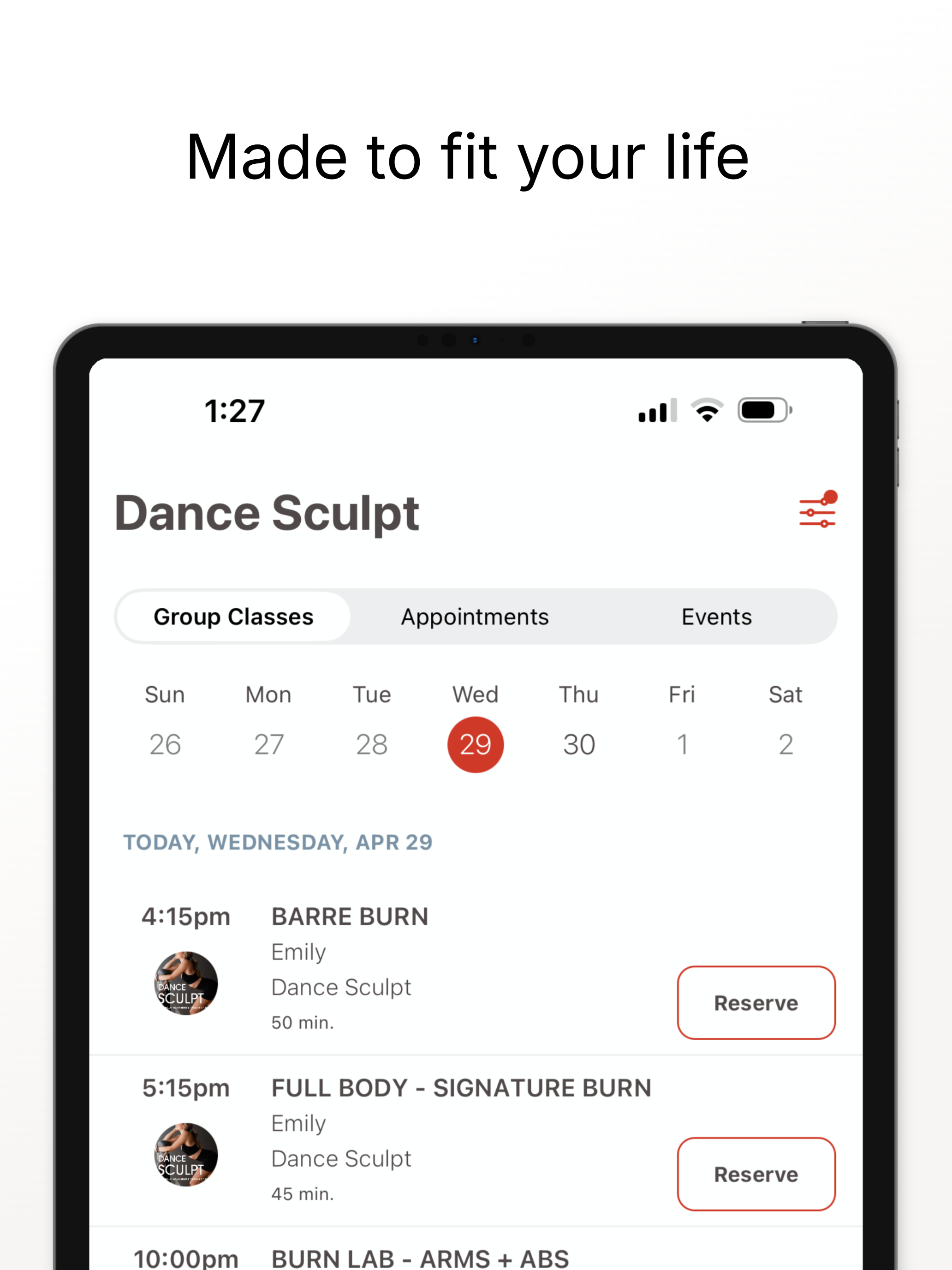 DANCE SCULPT
