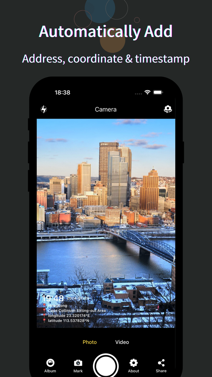 Timestamp Camera GPS to video