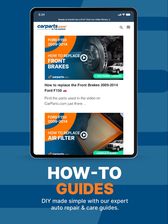 CarParts.com iPad screenshot 6 - Shopping app