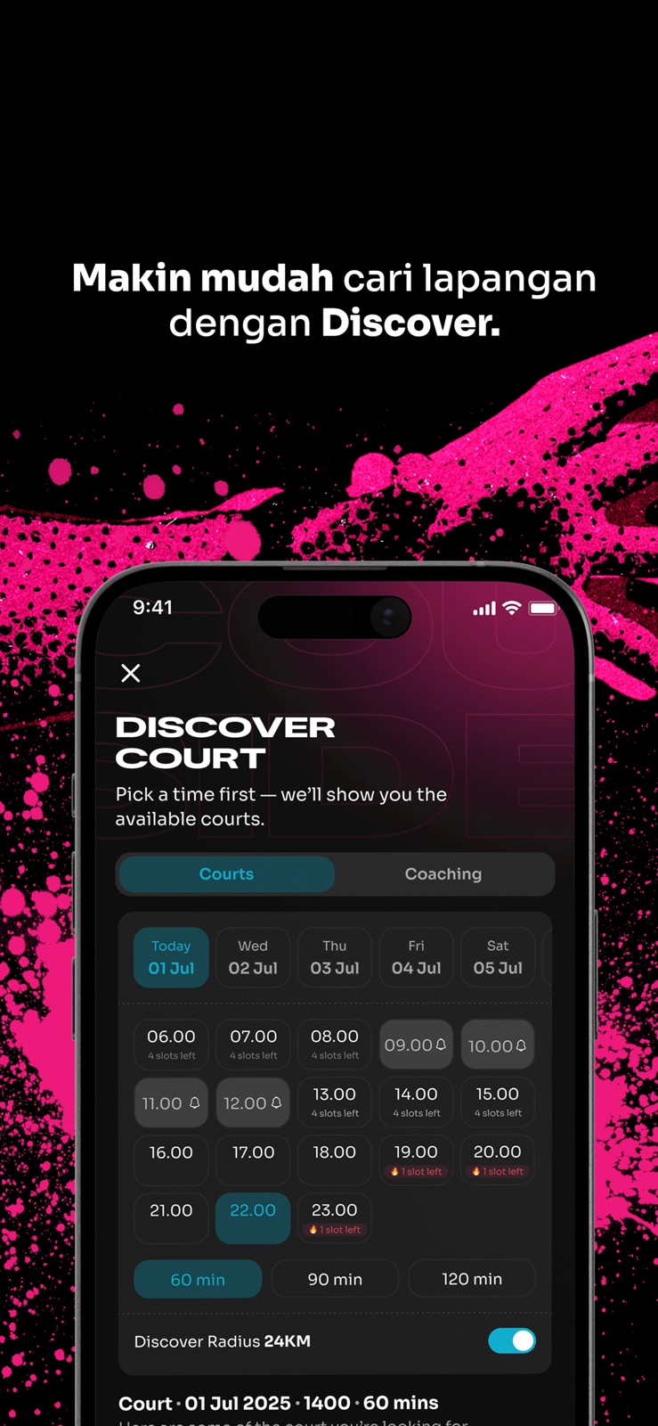 Courtside. - Padel App iphone screenshot 4