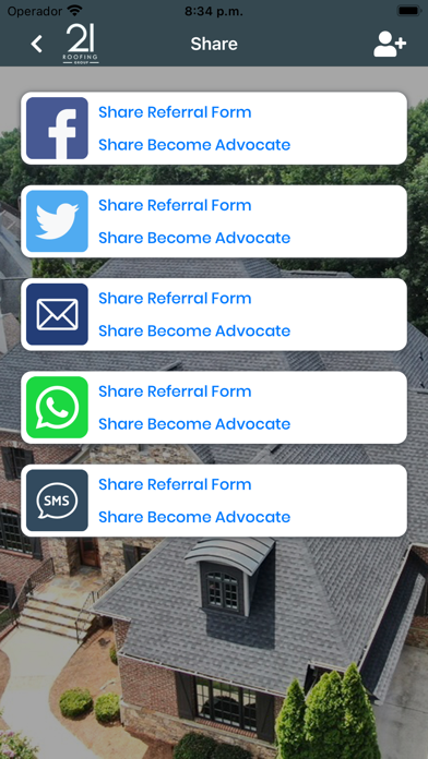 21 Roofing Group Screenshot