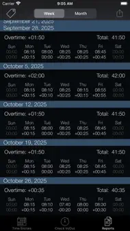 Week Timer iphone bilder 3