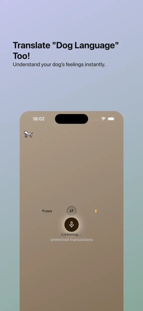 Screenshot #2 pour Rrr pro - Dog Translator