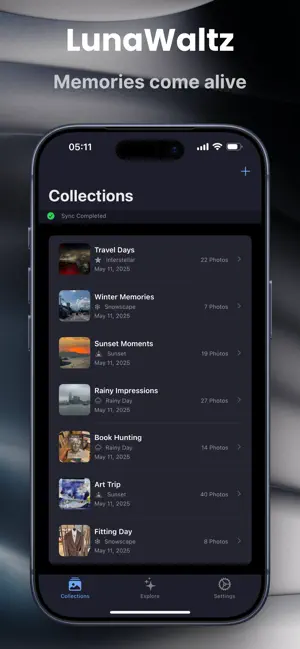 LunaWaltz: 3D Photo Memories screenshot 1