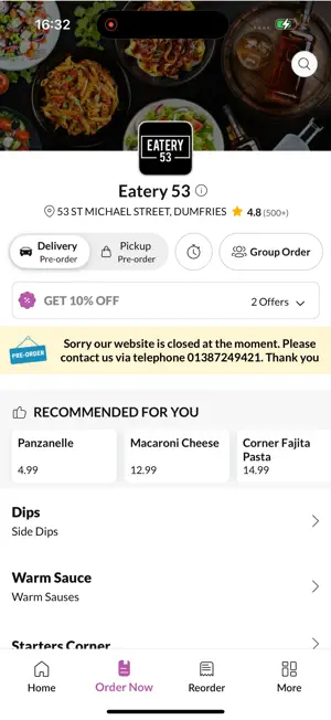 Eatery 53 screenshot 3