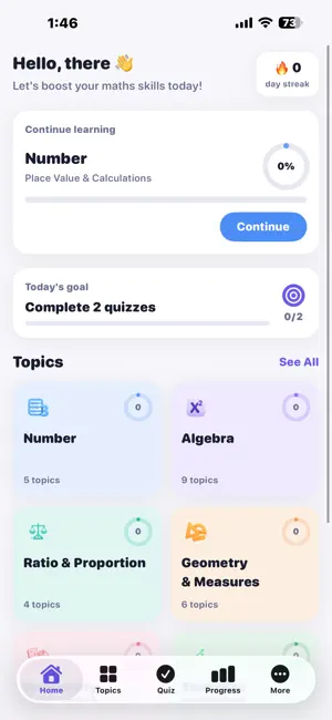 GCSE Maths A+ Quiz Revision screenshot 1