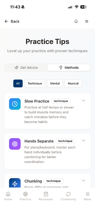 Tutti: Practice Buddy Screenshot 5 of 6