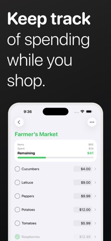 Spendoo: Grocery Shopping List screenshot 5