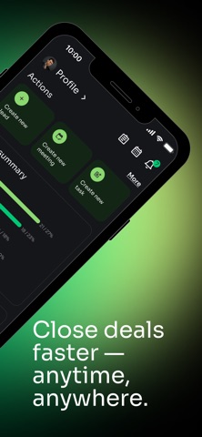 Mindall CRM screenshot