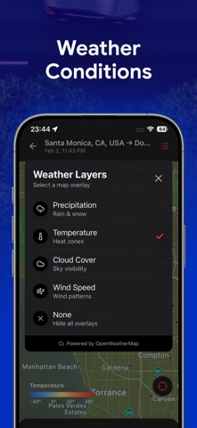 Commute Alerts: Travero iPhone screenshot