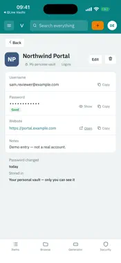 QLine Vaults screenshot 2