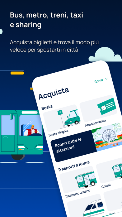 Screenshot #1 pour TABNET – Mobilità in città